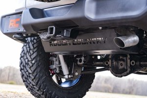 Jeep Wrangler Skid Plate - Rough Country - Muffler Protection - 4WD - '18-'23